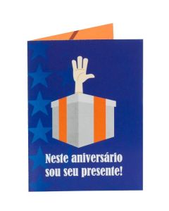 Cartão Nesse Aniversário Sou Seu Presente