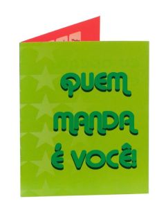 Cartão Quem Manda é Você